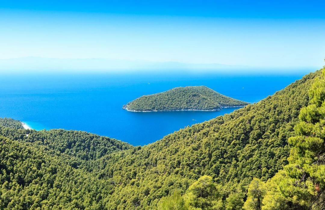 Vainas Belvedere Villa Skopelos Town Exterior photo